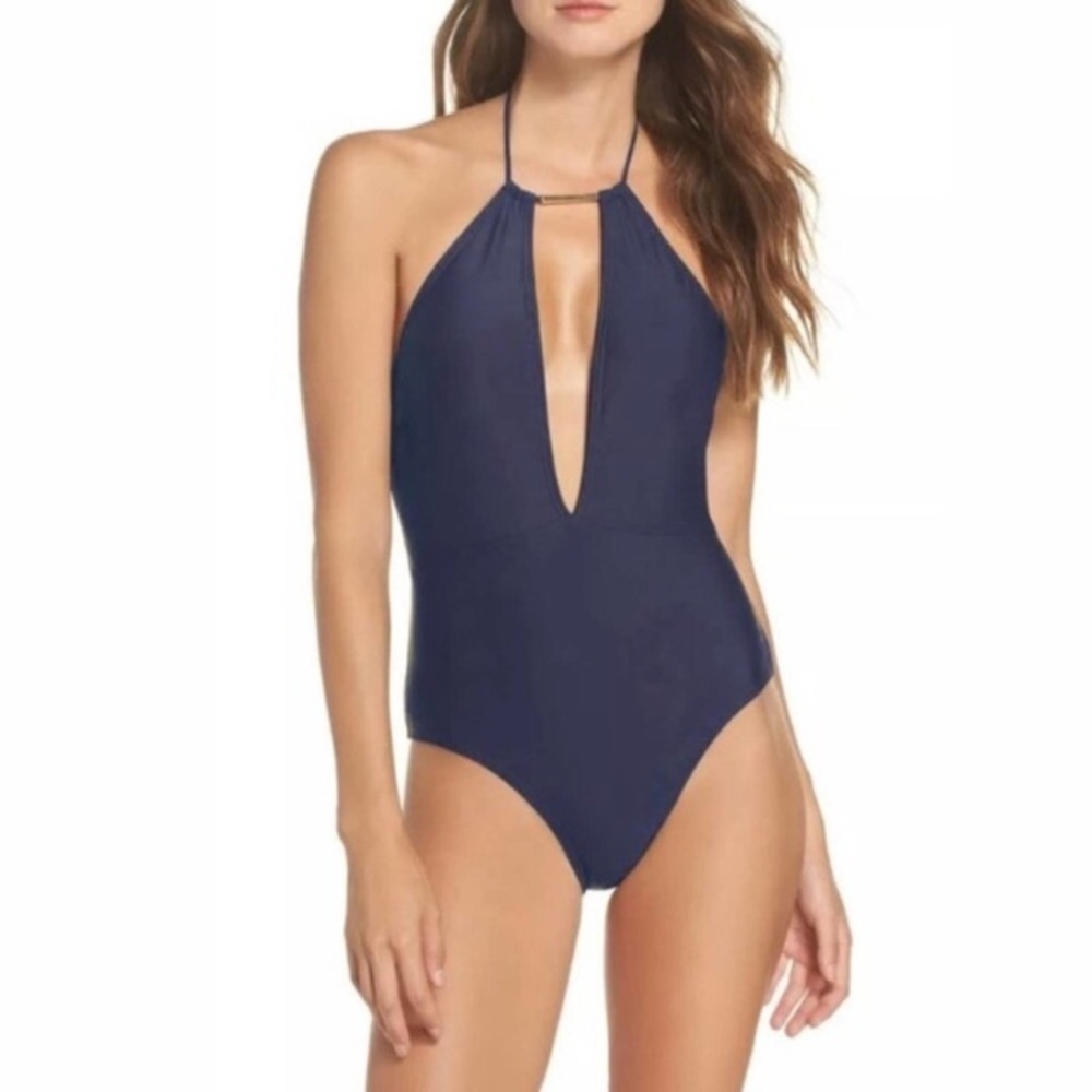 NWT Ted Baker Pikaa Halter Swimsuit